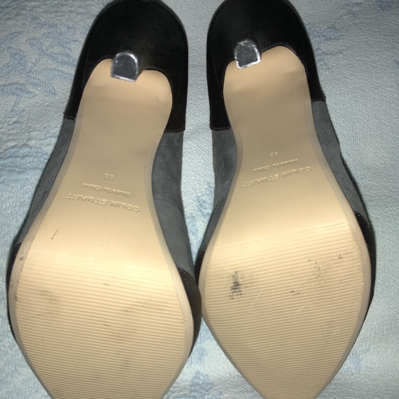 Gray suede Colin Stuart High heels - Picture 3 of 3